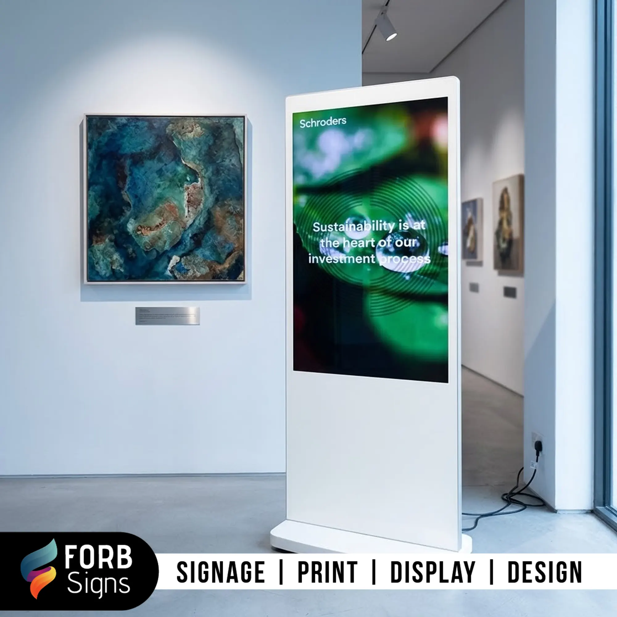 Free Standing Digital Signs